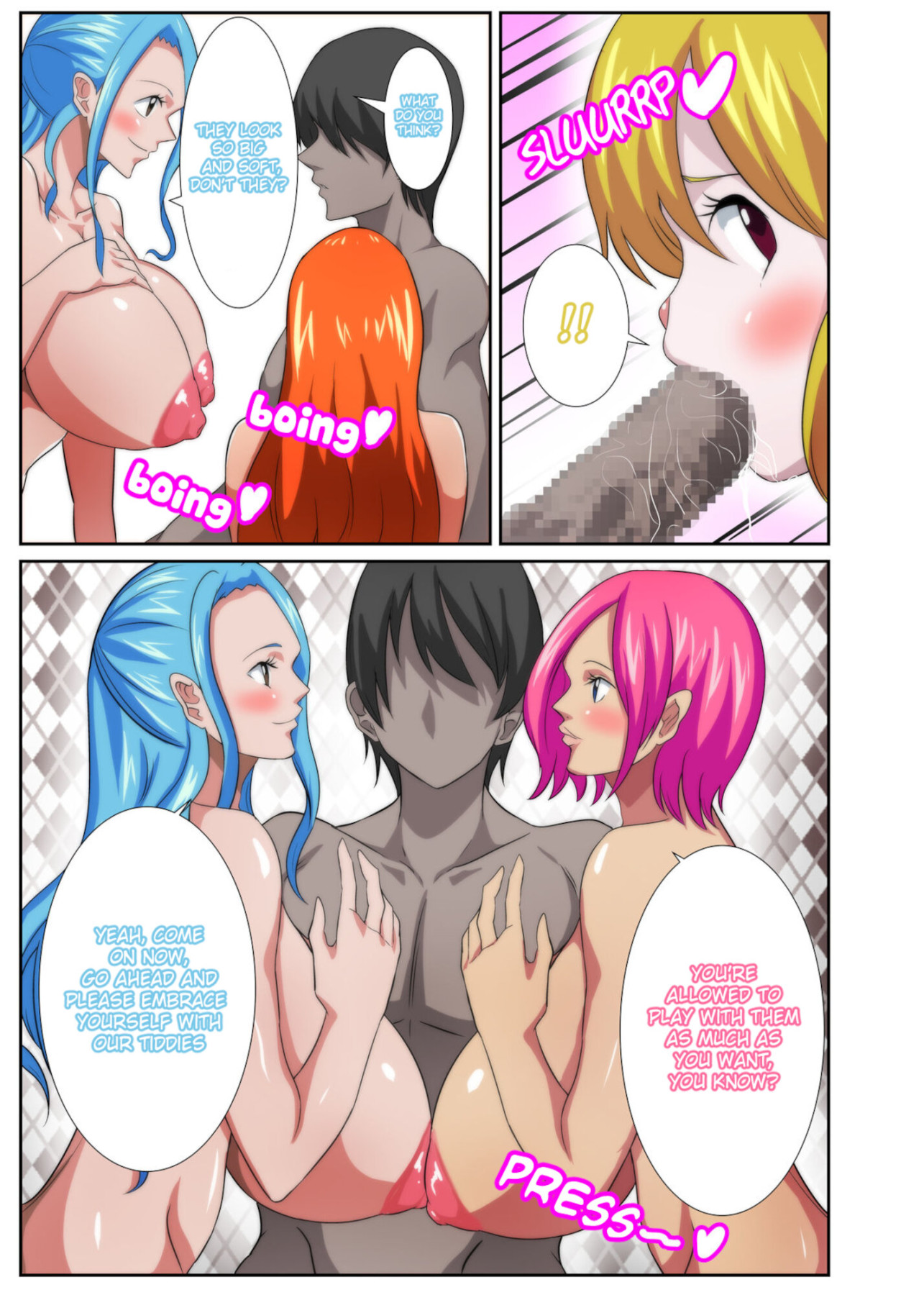 Hentai Manga Comic-v22m-Big Breasted Heroine Harem Paradise-Read-7